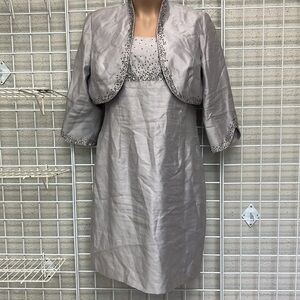 David’s Bridal Dress and Jacket Size: 16